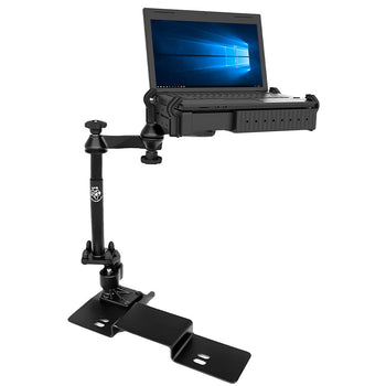 RAM-VB-109A-SW1:RAM-VB-109A-SW1_1:RAM Laptop Mount with Adjust-A-Pole™ for '04-14 Ford F-150 + More