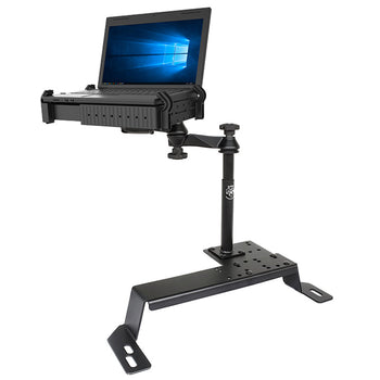 RAM-VB-127-SW1:RAM-VB-127-SW1_1:RAM No-Drill™ Laptop Mount for the 94-01 Dodge Ram 1500 + More