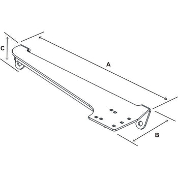 RAM-VB-133:RAM-VB-133_2:RAM No-Drill™ Vehicle Base for '00-06 Toyota Tundra + More