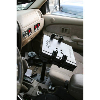 RAM-VB-138ST1-SW1:RAM-VB-138ST1-SW1_5:RAM No-Drill™ Laptop Mount for '06-14 Toyota FJ Cruiser