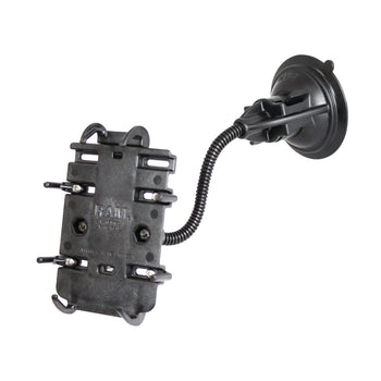 RAP-105-6224-PD3U:RAP-105-6224-PD3U_1:RAM Quick-Grip™ Phone Holder with RAM Twist-Lock™ Suction Cup Mount