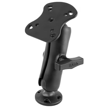 RAP-107U:RAP-107U_1:RAM Composite Double Ball Mount for Humminbird, Matrix + More