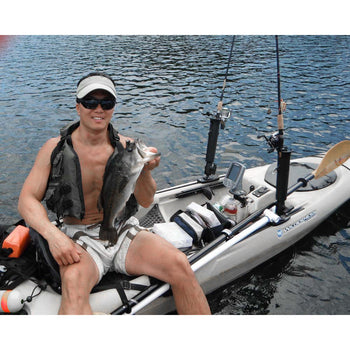 RAP-119SW:RAP-119SW_5:RAM Tube™ Rod Holder with Round Plate for Salt Water Use