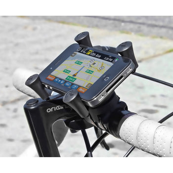 RAP-274-1-UN7U:RAP-274-1-UN7U_6:RAM X-Grip Phone Mount with RAM EZ-On/Off<sup>™</sup> Bicycle Base