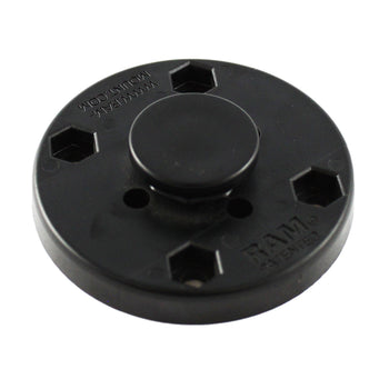 RAP-293U:RAP-293U_1:RAM Composite Octagon Button with Round Plate