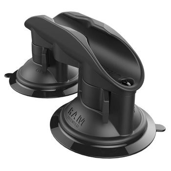 RAP-430-224U:RAP-430-224U_1:RAM Tough-Clip™ Paddle Cradle with Double RAM Twist-Lock™ Suction Cup