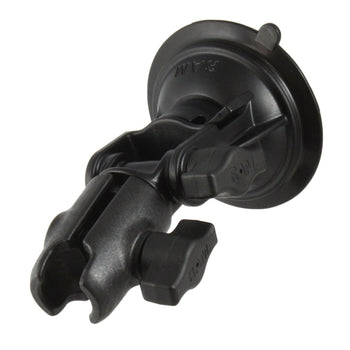 RAP-B-104-224U-QU1:RAP-B-104-224U-QU1_1:RAM Twist-Lock™ Composite Suction Cup Ratchet Mount with Socket Arm