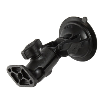 RAP-B-104-224U:RAP-B-104-224U_1:RAM Twist-Lock™ Composite Suction Cup Ratchet Mount with Diamond Plate