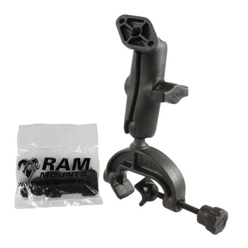 RAP-B-121-238U:RAP-B-121-238U_1:RAM Composite Yoke Clamp Mount with Diamond Plate - Medium