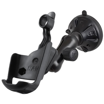RAP-B-166-2-GA12U:RAP-B-166-2-GA12U_2:RAM Twist-Lock™ Low Profile Suction Mount for Garmin GPS 60 + More