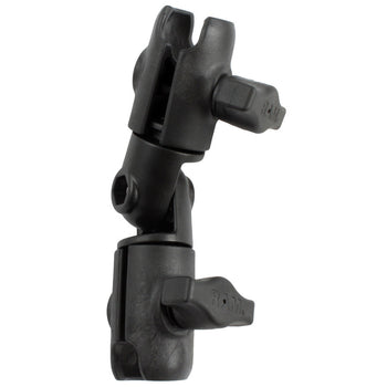 RAP-B-200-2NKU:RAP-B-200-2NKU_1:RAM Composite Double Socket Swivel & Ratchet Arm with No Center Knob