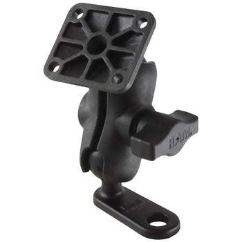 RAP-B-252-A-347U:RAP-B-252-A-347U_1:RAM Double Ball Mount with 11mm Bolt Head Adapter and AMPS Plate
