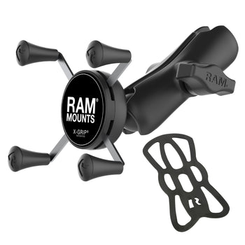RAP-HOL-UN7B-201U:RAP-HOL-UN7B-201U_2:RAM X-Grip Phone Holder with Composite Double Socket Arm