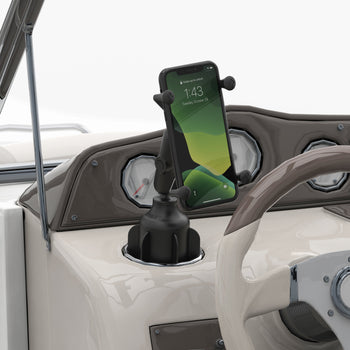 RAP-HOL-UN7B-201U:RAP-HOL-UN7B-201U_8:RAM X-Grip Phone Holder with Composite Double Socket Arm