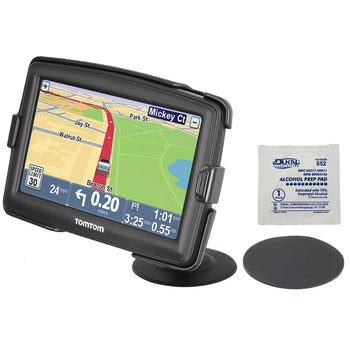 RAP-SB-180-TO10U:RAP-SB-180-TO10U_1:RAM Lil Buddy™ Adhesive Dash Mount for TomTom Start 55, XXL 550 + More