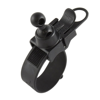 RAP-SB-187GU:RAP-SB-187GU_1:RAM EZ-Strap™ Rail Mount with Short RAM to Garmin Double Ball Adapter