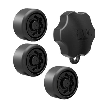 RAP-S-KNOB-109-1U:RAP-S-KNOB-109-1U_2:RAM Pin-Lock™ Security Kit for Double Swing Arms