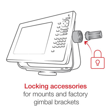 RAP-S-KNOBG-109-1U:RAP-S-KNOBG-109-1U_3:RAM Pin-Lock™ Security Kit for Double Swing Arms and Gimbal Brackets