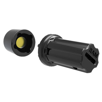 RAP-S-NUT5-4U:RAP-S-NUT5-4U_2:RAM Pin-Lock™ 4-Pin Security Nut for D & E Size Socket Arms