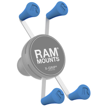 RAP-UN-CAP-4-BLUEU:RAP-UN-CAP-4-BLUEU_2:RAM X-Grip Blue Rubber Cap 4-Pack