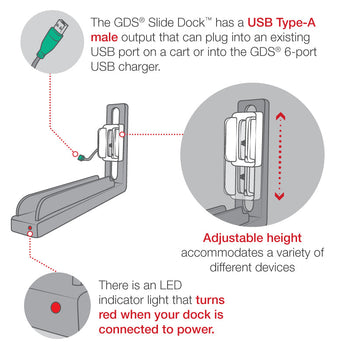 RAM-GDS-DOCK-G7-NGU:RAM-GDS-DOCK-G7-NGU_4:GDS Slide Dock™ with Drill Down Attachment for IntelliSkin Next Gen