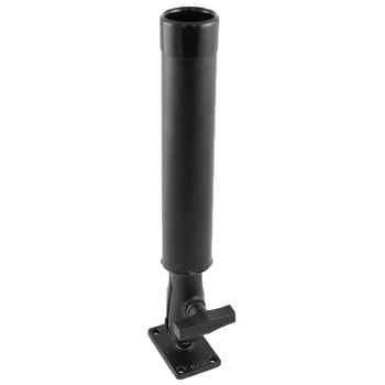 RAM-119-23U:RAM-119-23U_1:RAM Tube™ Fishing Rod Holder with Rectangular Ball Base