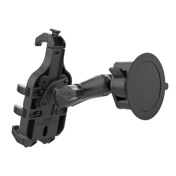 RAM-B-166-PD5U:RAM-B-166-PD5U_3:RAM Quick-Grip™ Pro Phone Mount with Twist-Lock™ Suction Cup - Medium