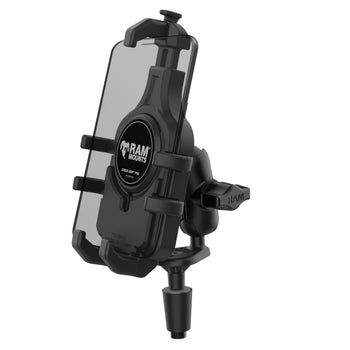 RAM-B-176-A-PD5U:RAM-B-176-A-PD5U_1:RAM Quick-Grip™ Pro Phone Mount with Fork Stem Base - Short