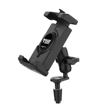 RAM-B-176-A-PD7U:RAM-B-176-A-PD7U_2:RAM Quick-Grip™ Pro XL Phone Mount with Fork Stem Base - Short