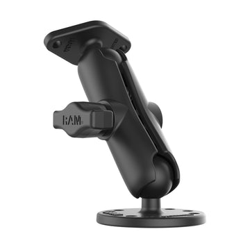 RAM-B-138U:RAM-B-138U_5:RAM Double Ball Drill-Down Mount with Diamond Plate - Medium