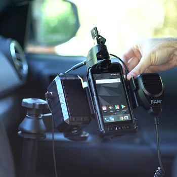 RAM-SPEAK-A02:RAM-SPEAK-A02_3:GDS Audio™ Amplified Speaker with PTT Breakout Feature