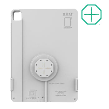 RAM-GDS-SKIN-AP37-TCB-GRY:RAM-GDS-SKIN-AP37-TCB-GRY_2:IntelliSkin Thin-Case™ for iPad Pro 12.9 3-6 Gen (Rear Pogo Pads) Gray
