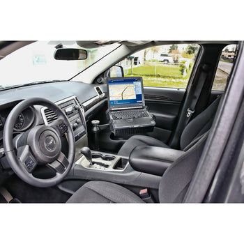 RAM-VB-186-SW1:RAM-VB-186-SW1_4:RAM No-Drill™ Laptop Mount for Dodge Durango & Jeep Grand Cherokee