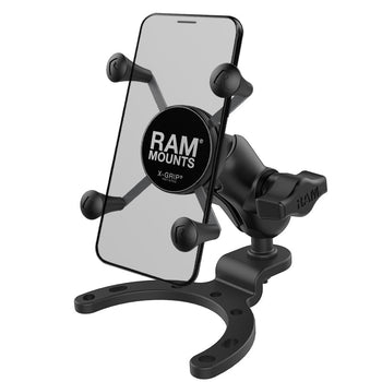 RAM-B-411-A-UN7BU:RAM-B-411-A-UN7BU_1:RAM X-Grip Phone Mount with Large Gas Tank Base