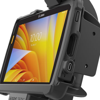 RAM-GDS-DOCKL-ZE20PD2U:RAM-GDS-DOCKL-ZE20PD2U_4:Locking GDS Power + Dual USB Dock for Zebra ET4x 8" with IntelliSkin