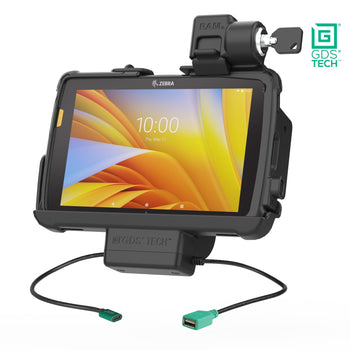 Locking GDS Power + Data Dock for Zebra ET4x 8" with IntelliSkin