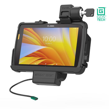 RAM-GDS-DOCKL-ZE20PU:RAM-GDS-DOCKL-ZE20PU_1:Locking GDS Powered Dock for Zebra ET4x 8" Tablet with IntelliSkin