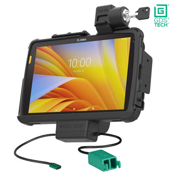 Locking GDS Power + Dual USB Dock for Zebra ET4x 10" with IntelliSkin