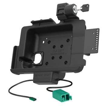 Locking GDS Power + Dual USB Dock for Zebra ET4x 10" with IntelliSkin
