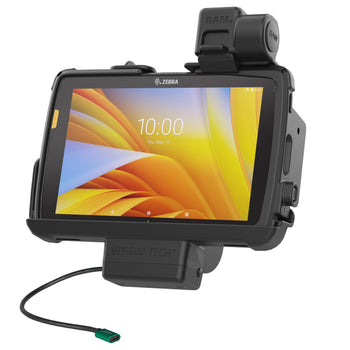 RAM-GDS-DOCKNLL-ZE20PU:RAM-GDS-DOCKNLL-ZE20PU_1:GDS Powered Dock with Latch for Zebra ET4x 8" Tablet with IntelliSkin
