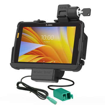 RAM-HOL-ZE20PD2KLU:RAM-HOL-ZE20PD2KLU_1:Locking RAM Tough-Dock™ Power + Dual USB for Zebra ET4x 8" Tablet