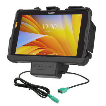 RAM-HOL-ZE20PDU:RAM-HOL-ZE20PDU_1:RAM Tough-Dock™ Power + Data for Zebra ET4x 8" Tablet
