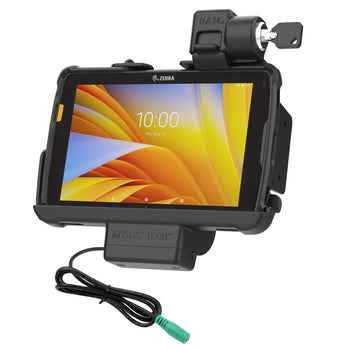 RAM-HOL-ZE20PKLU:RAM-HOL-ZE20PKLU_1:Locking RAM Tough-Dock™ for Zebra ET4x 8" Tablet
