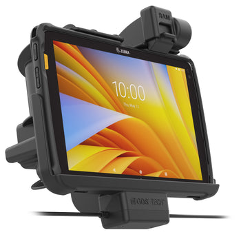 RAM-HOL-ZE21PD2KLU:RAM-HOL-ZE21PD2KLU_5:Locking RAM Tough-Dock™ Power + Dual USB for Zebra ET4x 10" Tablet