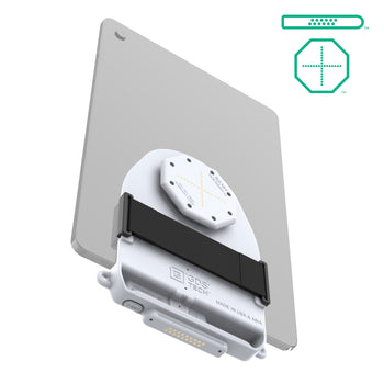 RAM-GDS-TABC-B1DB-GRY:RAM-GDS-TABC-B1DB-GRY_2:GDS Tab-Conn™ for Tablets Without Case (D Shape & Rear Pads) - Gray