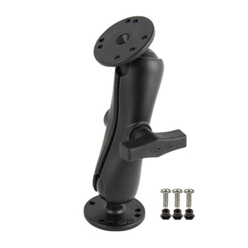 RAM-101-G2U:RAM-101-G2U_1:RAM Double Ball Mount with Garmin Fishfinder #6-32 Hardware
