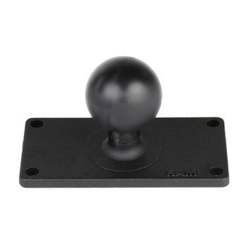 RAM-202U-24:RAM-202U-24_1:RAM Ball Base with 1.5" x 3.5" 4-Hole Pattern - C Size