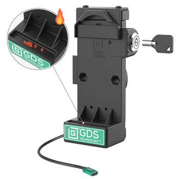 RAM-GDS-DOCKL-V12-U1CPHU:RAM-GDS-DOCKL-V12-U1CPHU_1:GDS Uni-Conn™ Locking Spring Loaded Powered Dock - Heated Pins