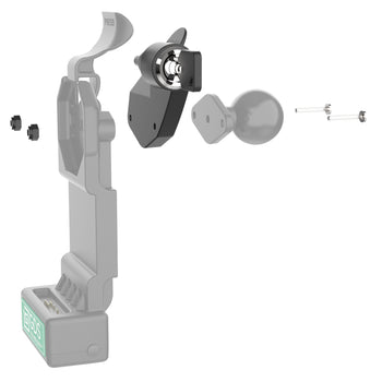 RAM-LOCK-U1LRU:RAM-LOCK-U1LRU_2:GDS Uni-Conn™ Right Facing Lock Adapter for Snap-In Docks & Holders