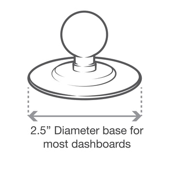 RAP-B-378U:RAP-B-378U_2:RAM Flex Adhesive Ball Base